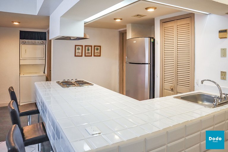 Departamento en Mazatlan con piscina comun en Zona Dorada