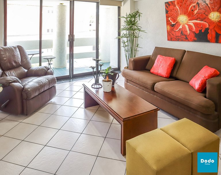 Departamento en Mazatlan con piscina comun en Zona Dorada