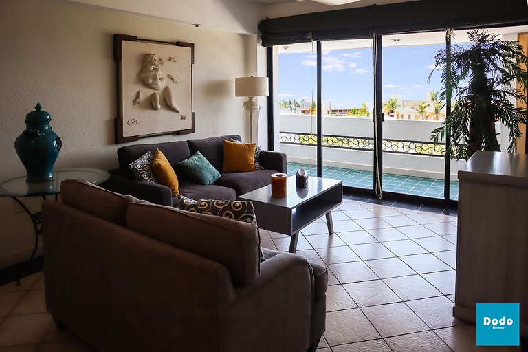 Departamento en Mazatlan con vista al mar y piscina