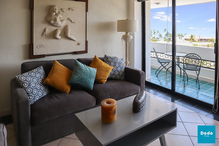 Departamento en Mazatlan con vista al mar y piscina