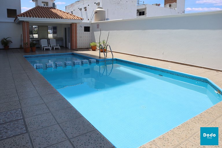 Departamento en Mazatlan con vista al mar y piscina