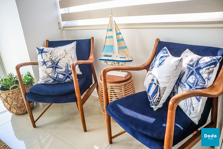 Departamento en Mazatlan frente al mar y alberca común #201