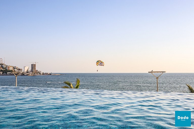 Departamentos en Sunset View frente al malecón de Mazatlán