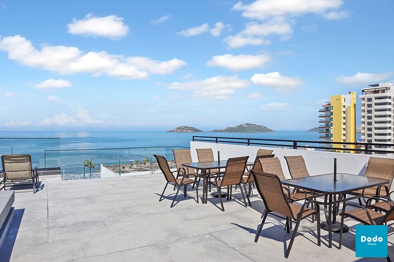 Departamento en Mazatlan con piscina a 1 cuadras de la playa