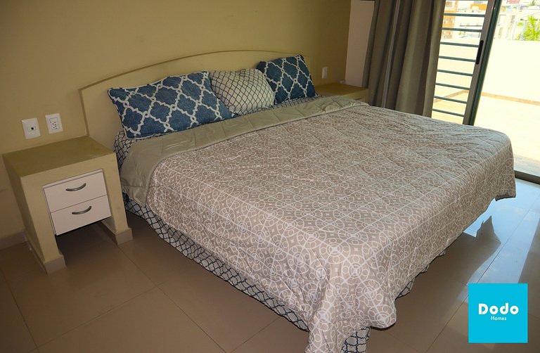 Departamento en Mazatlan con alberca en zona dorada.