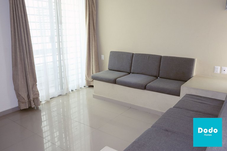 Departamento en Mazatlan con alberca en zona dorada.