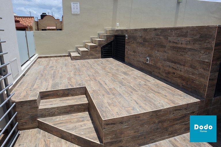 Departamento en Mazatlan con alberca en zona dorada.