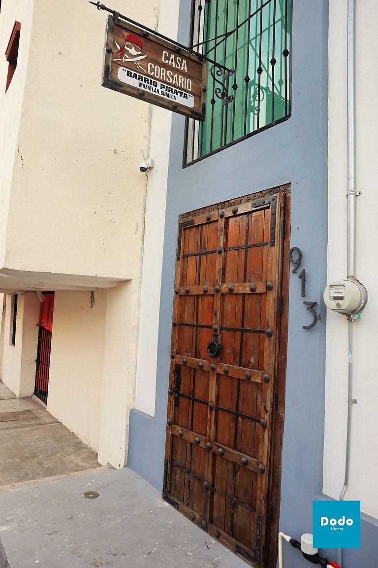 Casa en Mazatlan con alberca privada en centro historico