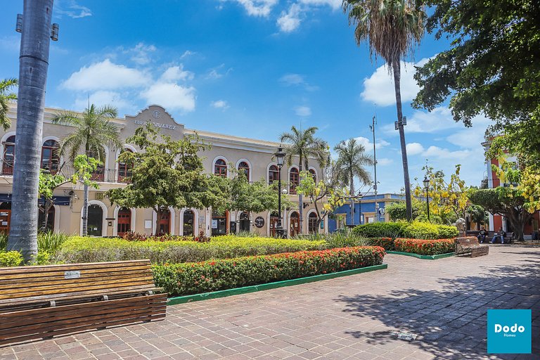 Casa en Mazatlan con alberca privada en centro historico