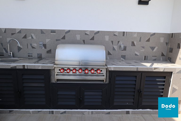 Departamento en Mazatlan con alberca a 3 min de playa olas a