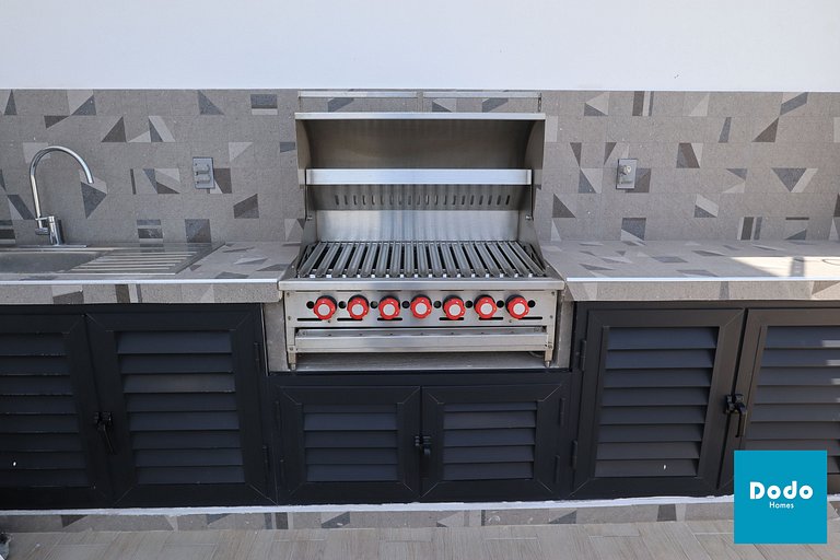 Departamento en Mazatlan con alberca a 3 min de playa olas a