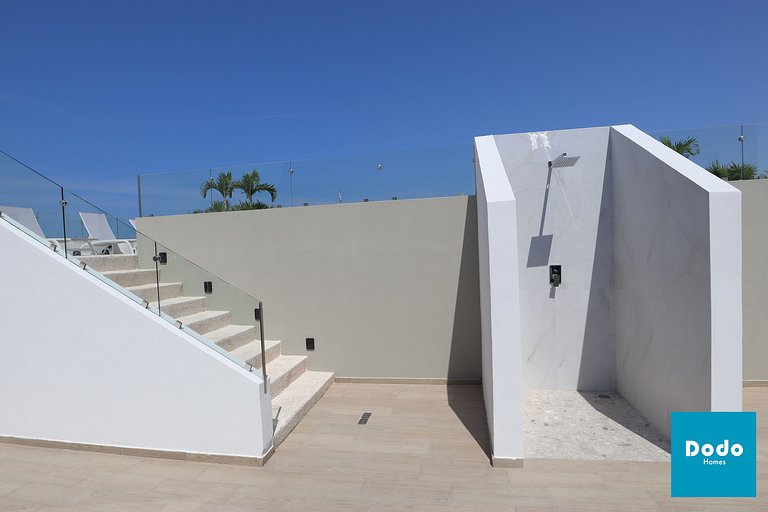 Departamento en Mazatlan con alberca a 3 min de playa olas a