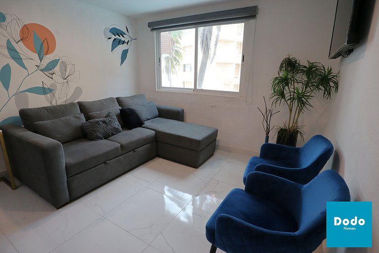 Departamento en Mazatlán a pie de playa