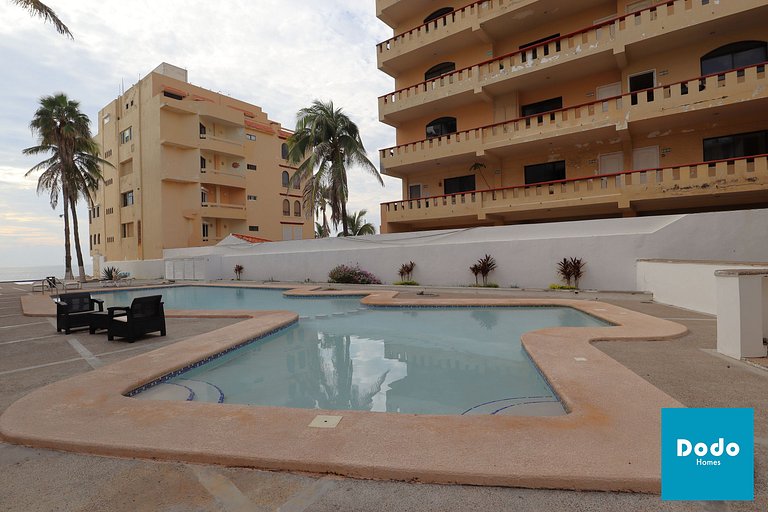 Departamento en Mazatlán a pie de playa