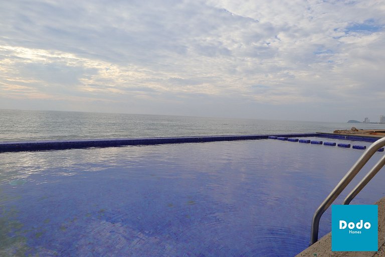 Departamento en Mazatlán a pie de playa