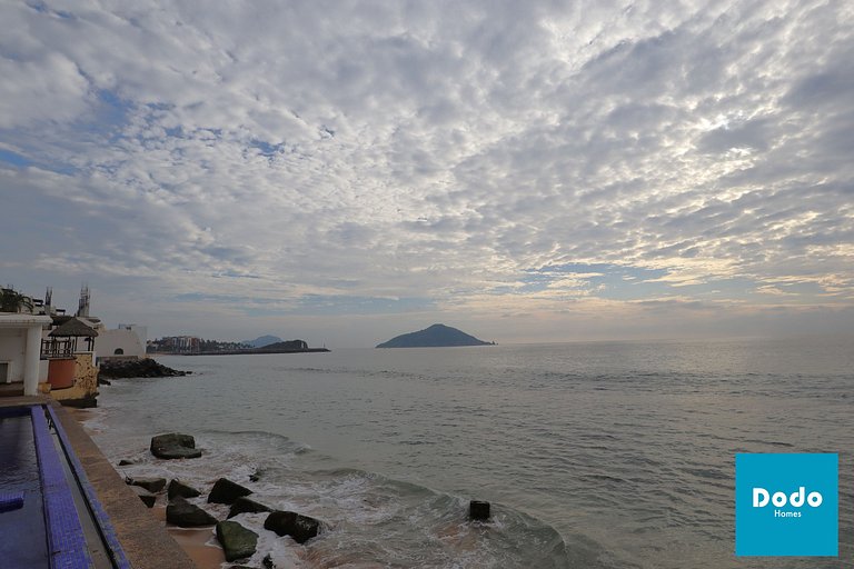 Departamento en Mazatlán a pie de playa