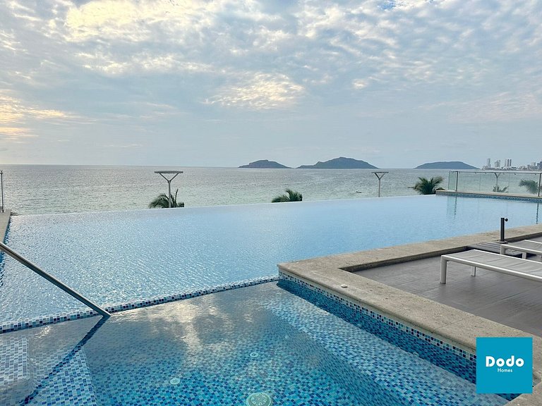 Departamentos en Sunset View frente al malecón de Mazatlán