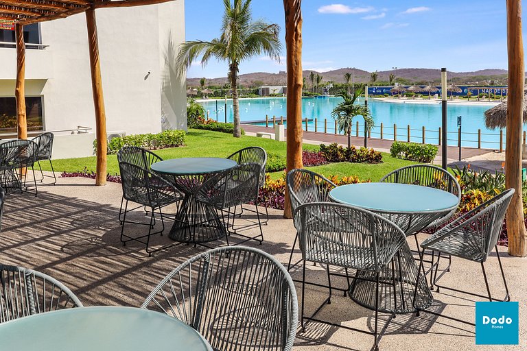 Departamento en Mazatlan con gran laguna cristalina #107