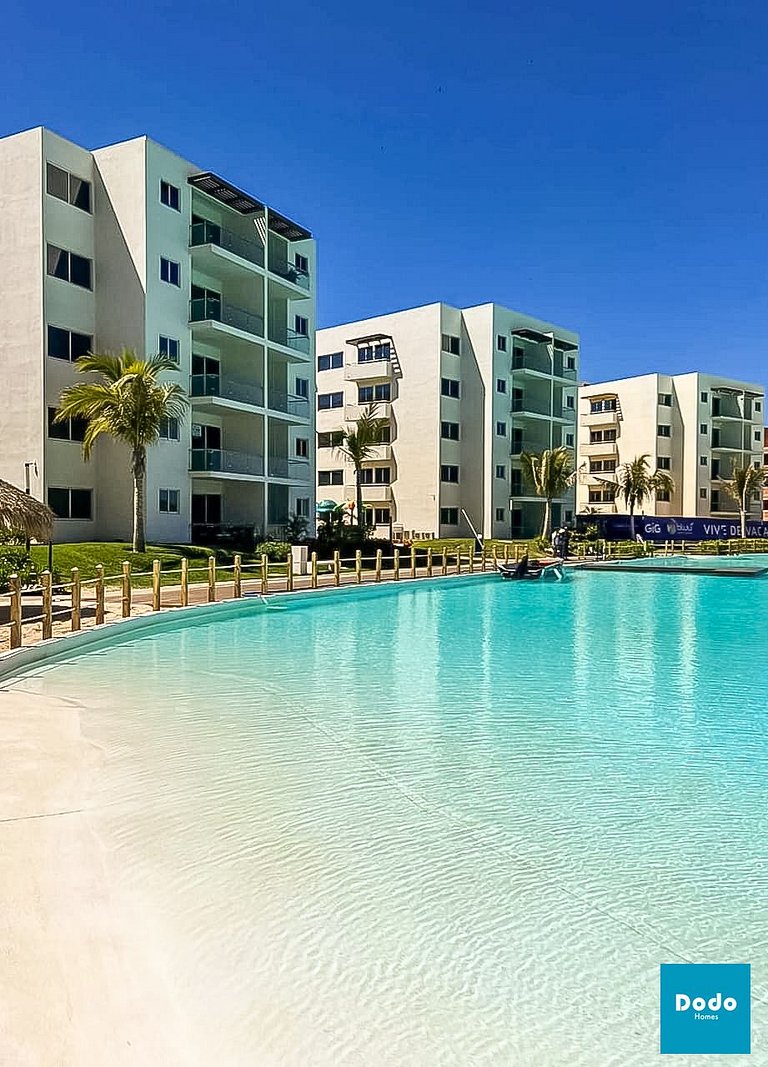 Departamento en Mazatlan con gran laguna cristalina #109