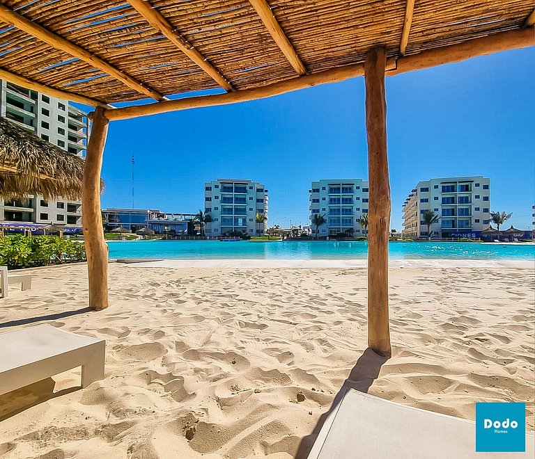 Departamento en Mazatlan con gran laguna cristalina #109