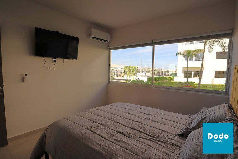 Departamento en Mazatlan con gran laguna cristalina #109