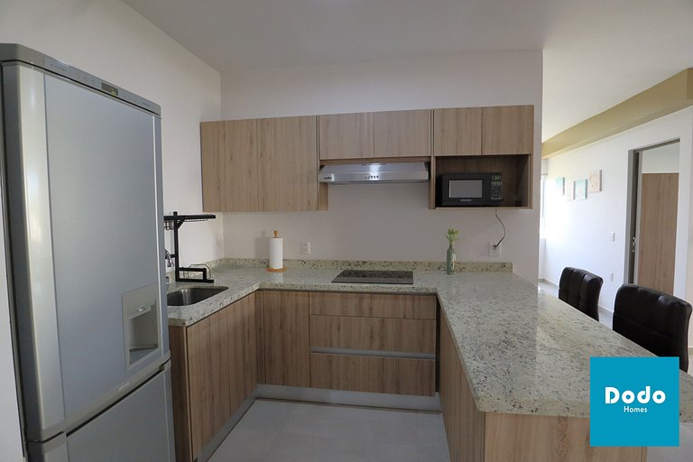 Departamento en Mazatlan con gran laguna cristalina #109