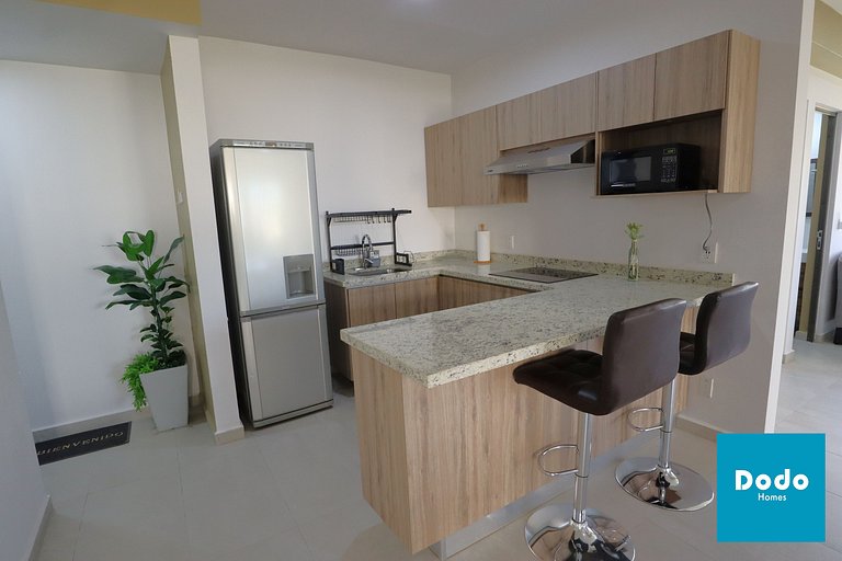 Departamento en Mazatlan con gran laguna cristalina #109