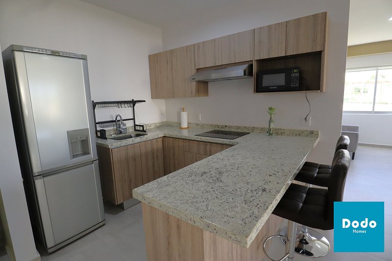 Departamento en Mazatlan con gran laguna cristalina #109