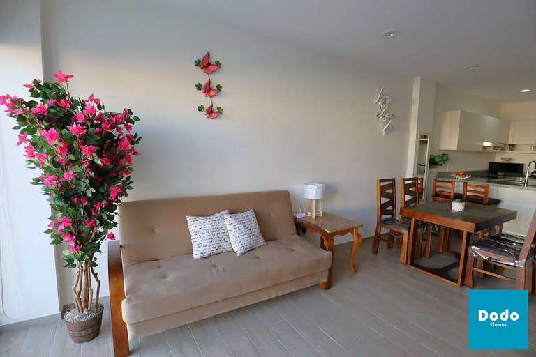 Departamento en Mazatlan con alberca a 3 min de playa olas a