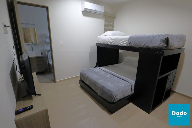 Departamento en Mazatlan con alberca a 3 min de playa olas a