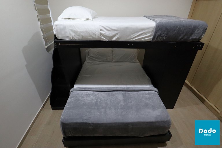 Departamento en Mazatlan con alberca a 3 min de playa olas a