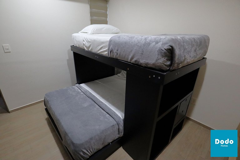 Departamento en Mazatlan con alberca a 3 min de playa olas a