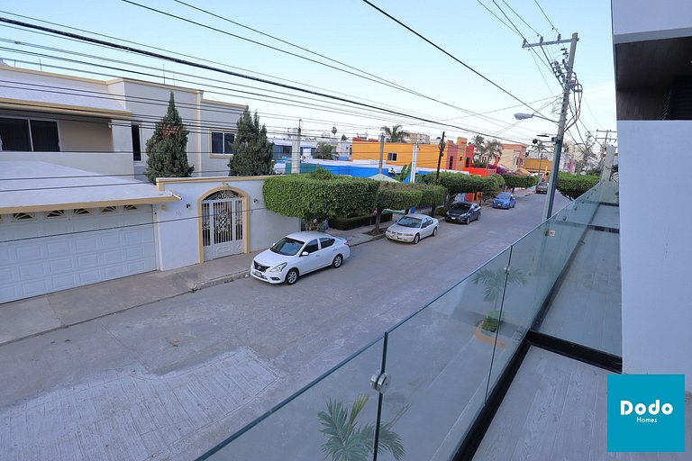 Departamento en Mazatlan con alberca a 3 min de playa olas a