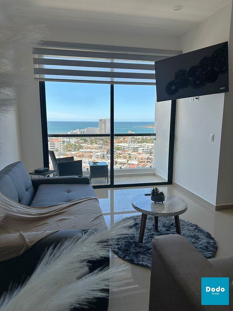 Departamento de lujo en Mazatlán #1304