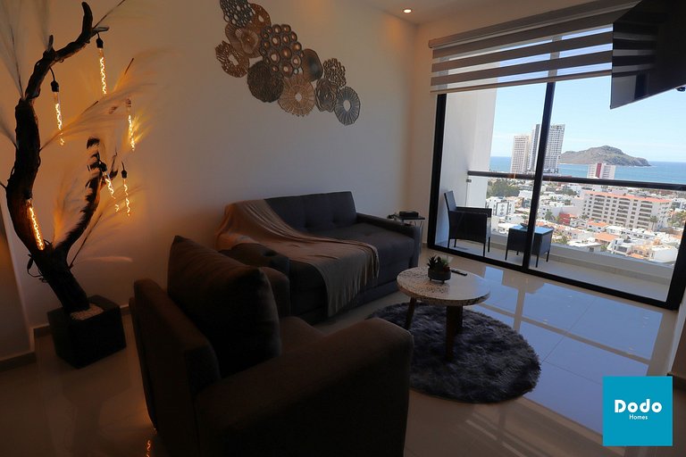 Departamento de lujo en Mazatlán #1304