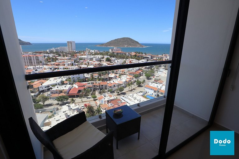 Departamento de lujo en Mazatlán #1304