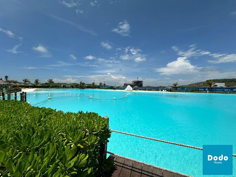 Departamento en Mazatlan con gran laguna cristalina #107