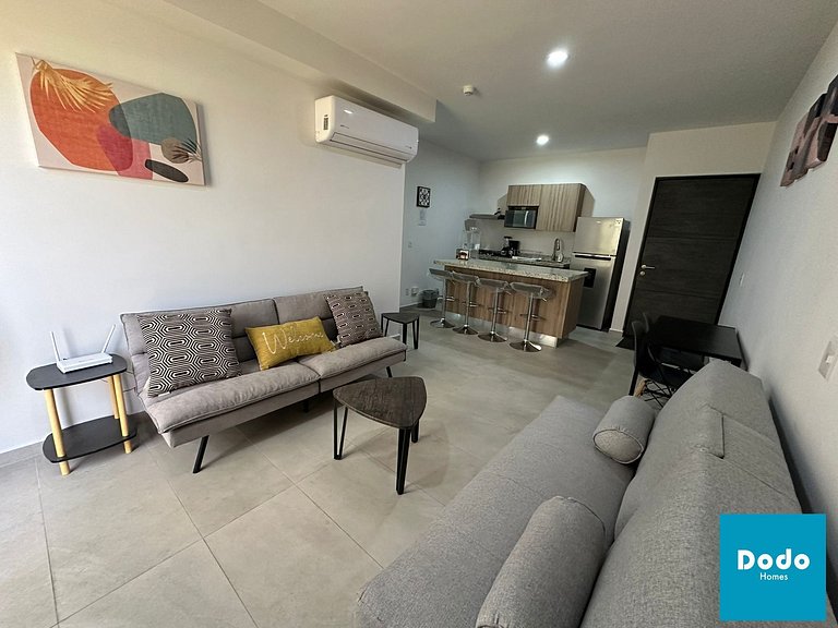 Departamento en Mazatlan con gran laguna cristalina #107