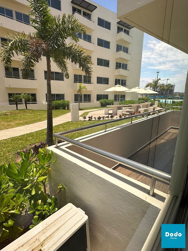 Departamento en Mazatlan con gran laguna cristalina #107