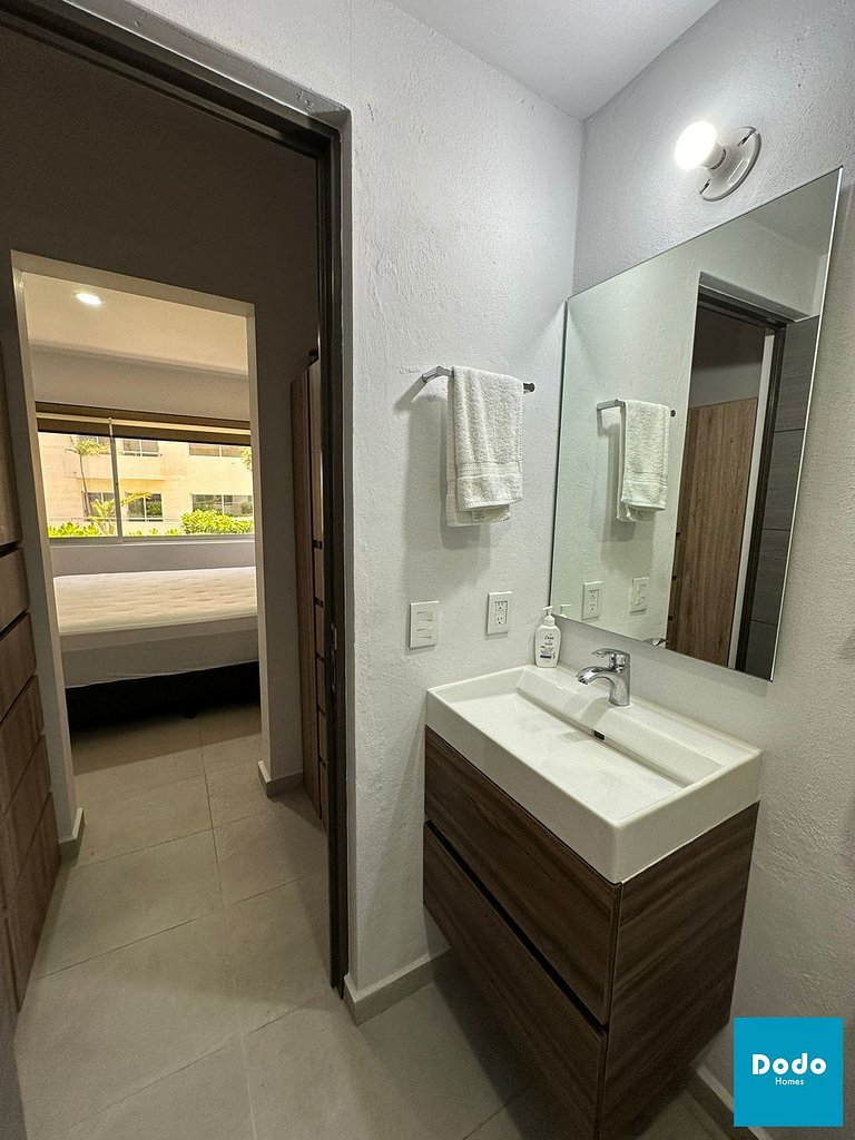 Departamento en Mazatlan con gran laguna cristalina #107