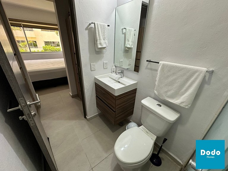 Departamento en Mazatlan con gran laguna cristalina #107