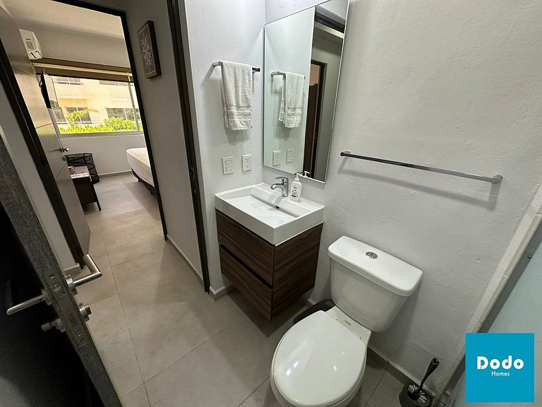 Departamento en Mazatlan con gran laguna cristalina #107