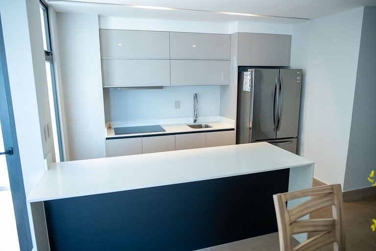 Departamento en Mazatlan con vista al mar en el malecón #16D