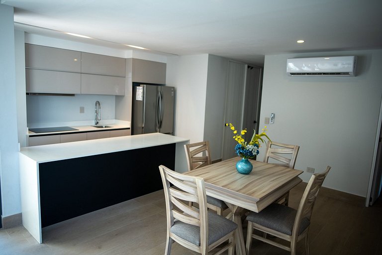 Departamento en Mazatlan con vista al mar en el malecón #16D