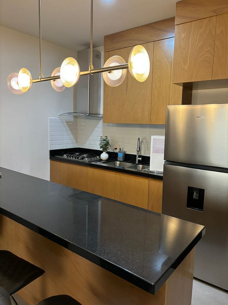 Departamento en Mazatlan con gran laguna cristalina #304