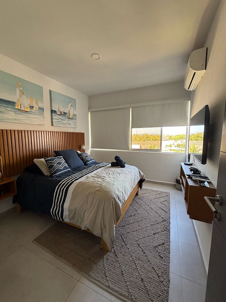 Departamento en Mazatlan con gran laguna cristalina #107