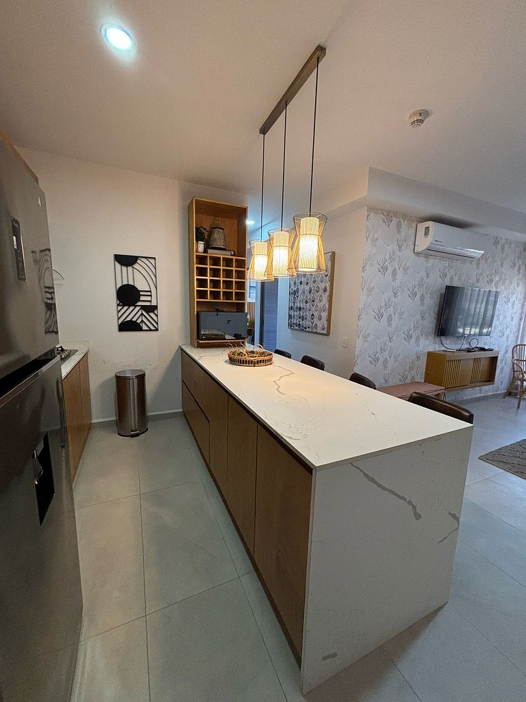 Departamento en Mazatlan con gran laguna cristalina #107