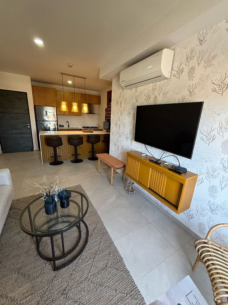 Departamento en Mazatlan con gran laguna cristalina #107