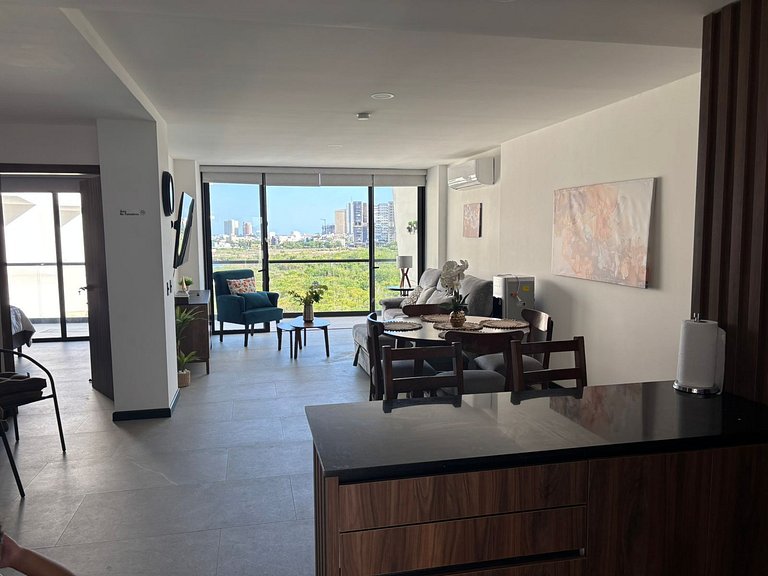 Departamento con alberca en Mazatlán