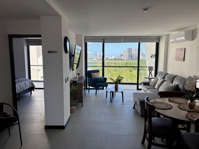 Departamento con alberca en Mazatlán